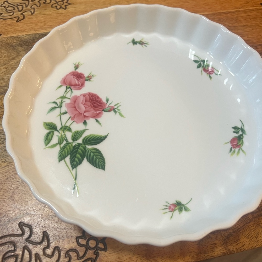 Christineholm/vintage/tarte/pie/quiche, porcelain dish